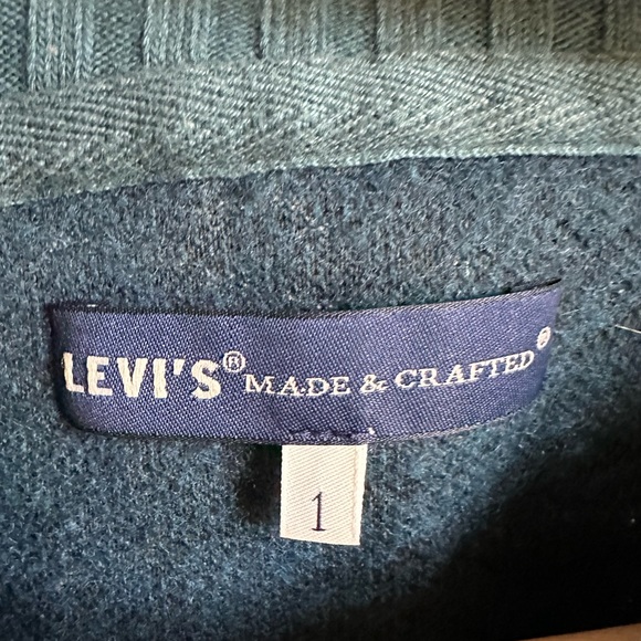 levi’s made and crafted sherpa boucle sweater - Picture 6 of 7
